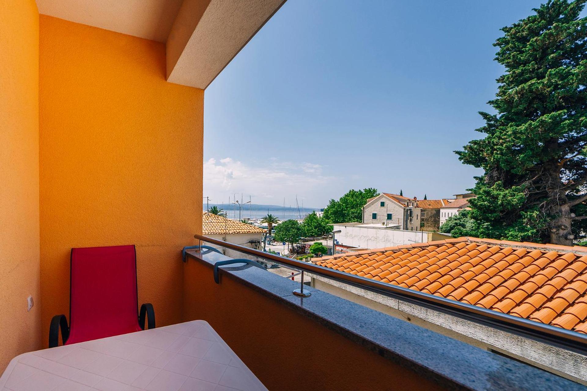 Luxur Centar With Sea View Terrace Baška Voda Exterior foto